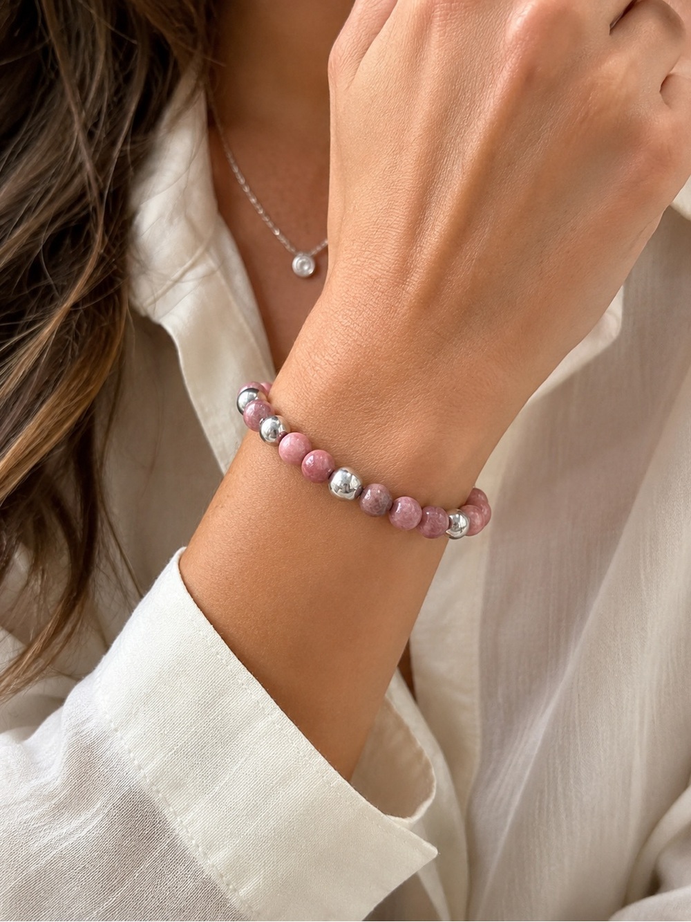 Milor 925 Sterling Silver Bracelet Magnetic Clasp Made in Italy